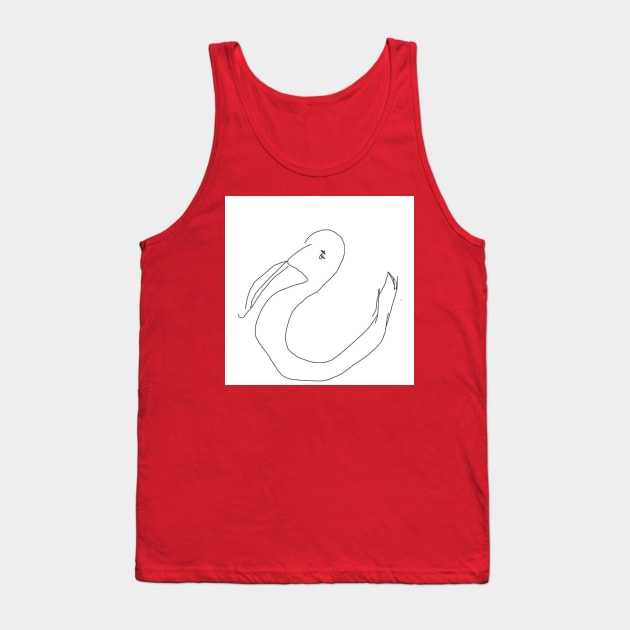 Duck Desaign Tank Top by moslem store